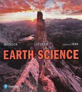 Earth Science 15th Edition by Tarbuck, Lutgens, Tasa (2017, Paperback) - Imagen 1 de 4