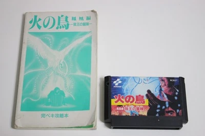 Phoenix Hi No Tori Nintendo Famicom NES (KONAMI, 1987) con tutorial japonés - Imagen 1 de 4