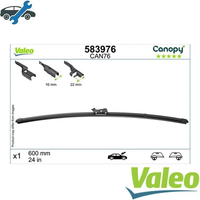 WIPER BLADE 583976 FOR AUDI A7/Sportback A6/C7/Allroad/C8 A8/D4 A1 A5 Q5/Van Q3 Foto 1 de 4