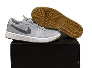 Nike Air Jordan 1 Golf Low Wolf Gris Goma DD9315-006 Hombres Talla 10 Sin Tapa - Imagen 1 de 5