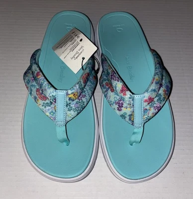 Sandalias Vera Bradley Disney Sirenita Nube Ariel Floral Ditsy Nuevas en Caja Talla 11 Foto 1 de 4
