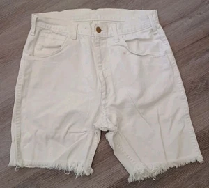 True Vintage Carhartt Headlight Finck Denim Cutoff Shorts Jorts Union Made - Bild 1 von 14