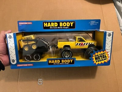 Camión de construcción y bulldozer Tootsietoy 1995 vintage sellado Strombecker nuevo en stock Foto 1 de 4