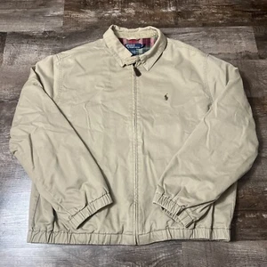 CHAQUETA ABRIGO POLO RALPH LAUREN GRANERO TAREAS CAZA FRANELA FORRADA TALLA EXTRA GRANDE - Imagen 1 de 14