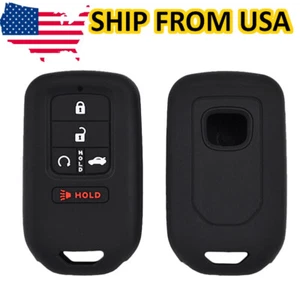 Silicone Remote Key Fob Case Cover For Honda Civic Pilo Fit Accord Smart Car - Picture 1 of 5