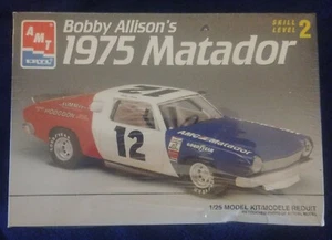 New Factory Sealed AMT ERTL 1/25 Bobby Allison's 1975 Matador Model Kit - Picture 1 of 6