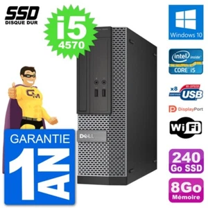 PC Dell Optiplex 3020 SFF i5-4570 RAM 8GB SSD 240GB Windows 10 Wifi - Bild 1 von 3