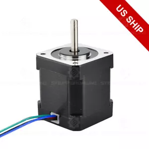 Motor paso a paso Nema 17 84 oz.in 2.0A 42x48mm 4 cables con cable y conector de 1 m - Imagen 1 de 5