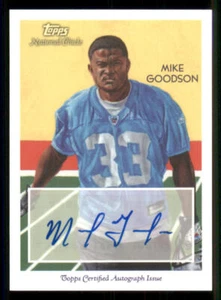 2009 Topps National Chicle AUTO #MCAMG Mike Goodson D - Picture 1 of 2