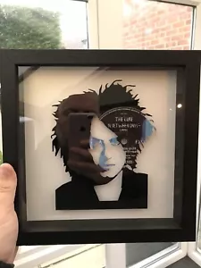 Robert Smith of The Cure - In Between Days Original Framed Vinyl Record Art 1985 - Picture 1 of 6