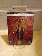 Willy Wonka and the Chocolate Factory 4K SteelBook Blu-ray Zavvi Exclusive 1971