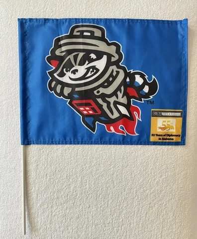 Rocket City Trash Pandas Flag Banner NEW Cover