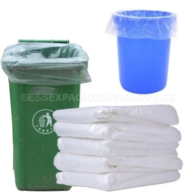 Clear Refuse Bags Heavy Duty 140 Gauge 200 Gauge - Image 1 of 4
