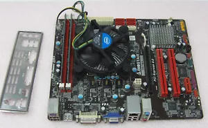 i3-2100 processor with Biostar MB Memory Fan/Heatsink - Picture 1 of 7