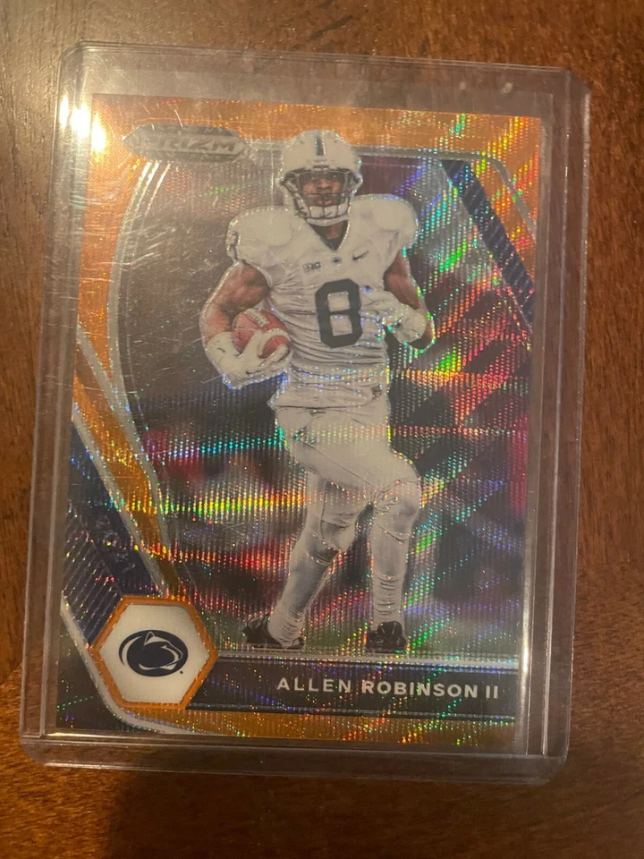 2021 prizm draft picks allen robinson orange wave 4/75 - Image 1 of 2