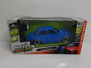 Maisto Tech R/C 1971 Datsun 510 Blue 1:24 HTF Radio Control - Picture 1 of 5