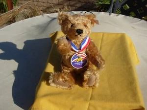 STEIFF "SAMMI" BÄR - STEIFF CLUB U.S.A. - 10" - CINNAMON MOHAIR - 1997 - 01533 - Bild 1 von 12
