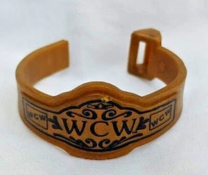 Mattel Figure WCW Galoob Title Belt Championship Accessory WWF WCW NXT Jakks - Picture 1 of 2