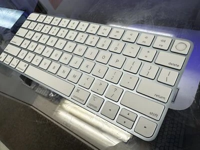 NEW Genuine Apple magic keyboard with Touch ID Blue A2449 w/Cable - Image 1 of 4