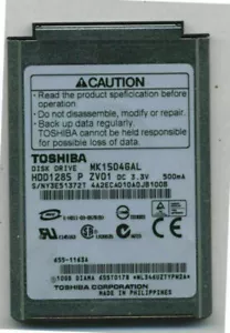 Viel 5 Toshiba 10GB 4200 RPM, 1.8 " HDD MK1504GAL für Ipod Classic 2nd Gen - Bild 1 von 1