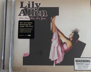LILY ALLEN - It's Not Me, It's You CD 2009 Regal Exc Cond! MF1 - Picture 1 of 2