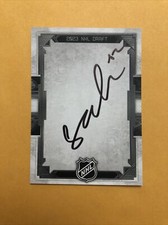 Eduard Sale Signed 2023 NHL Draft Card Czechia Czech