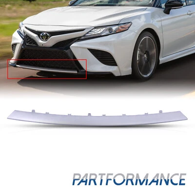 Front Bumper Cover Center Lower Molding Trim for Toyota 2018-2020 Camry SE XSE Foto 1 de 4