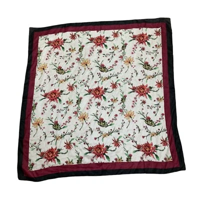 Chan Luu 100& Silk Floral Scarf - Image 1 of 4