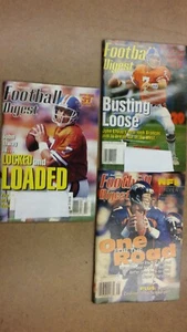 Vintage Football Digest 3 Issue Lot John Elway 11/94, 2/97, 9/98 - Picture 1 of 4