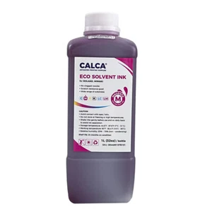 CALCA 32oz Magenta Compatible Roland & Mimaki ECO Solvent Ink 1L US Stock - Picture 1 of 5