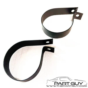 63-67 Corvette A/C FILTER-DRIER MOUNT BRACKETS AC Air Conditioning 64 65 66 1966 - Picture 1 of 6