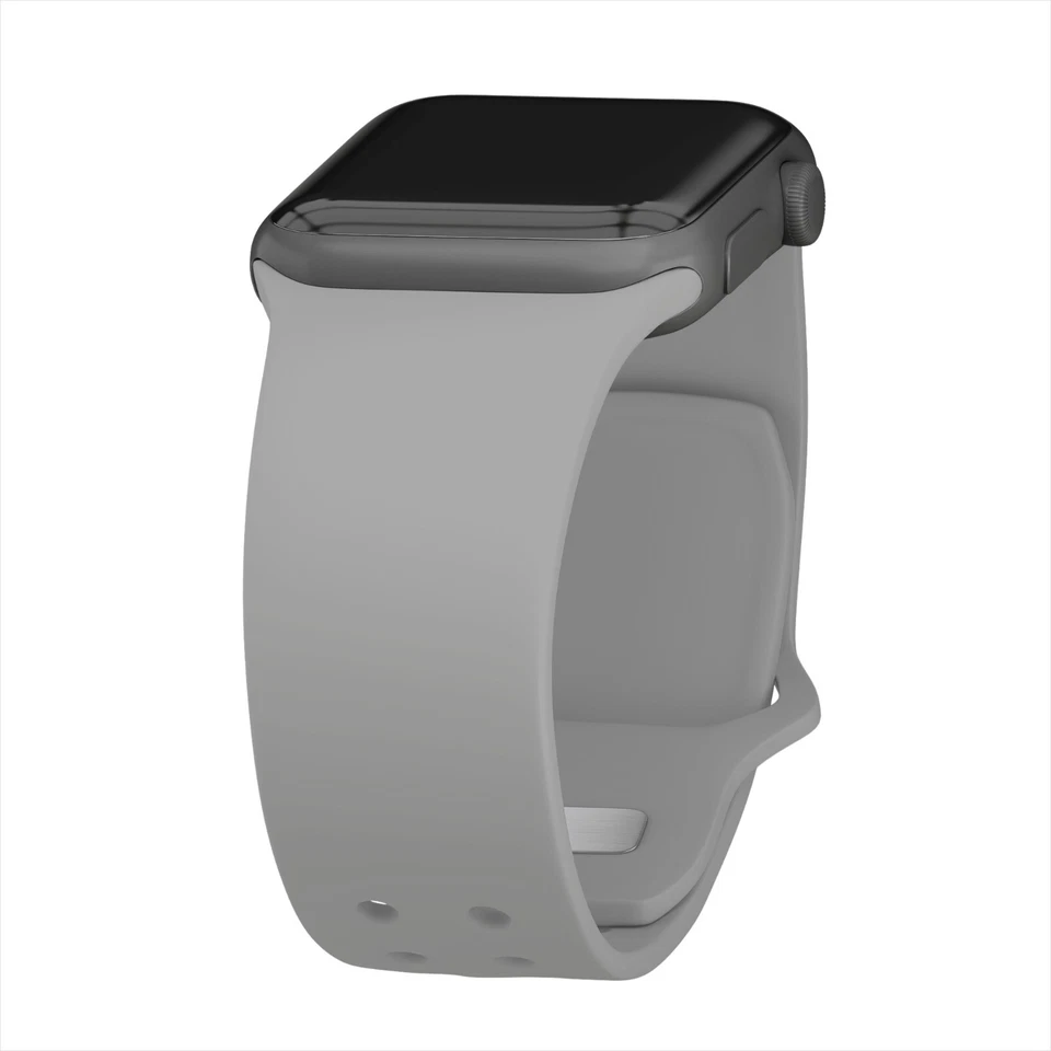 Correa de silicona segura de doble cierre compatible con Apple para Apple Watch Foto 1 de 1