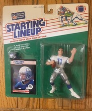 1989 Kelly Stouffer Starting Lineup Seattle Seahawks SLU NFL Football Figure