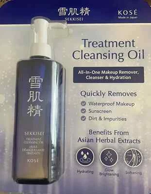 Kose Sekkisei Treatment Cleansing Oil All in One Makeup Remover 10.1 fl oz/300mL - Image 1 of 4