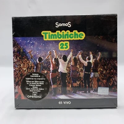 Somos Timbiriche 25 En Vivo CD with Hype Sticker & Slip Case Mexican Import New - Image 1 of 3