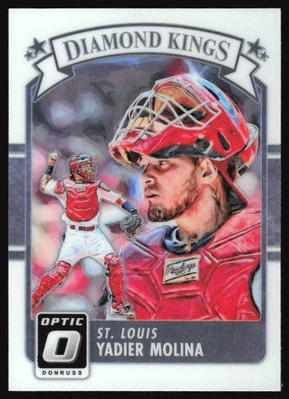 2016 Donruss Optic Yadier Molina #26 Holo St. Louis Cardinals - Image 1 of 2