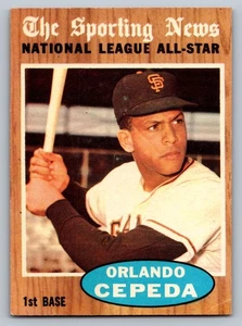 1962 Topps #390 Orlando Cepeda San Francisco Giants - Bild 1 von 3