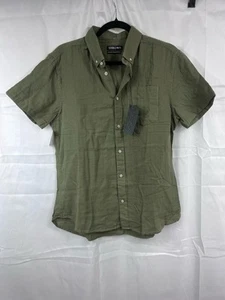 Camisa para hombre Stitch Note verde talla mediana - Imagen 1 de 4