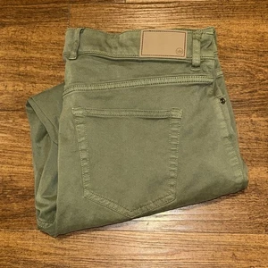 Peter Millar Performance Hose Herren 35x29 Grün Satin Stretch MF24B40 B40 - Bild 1 von 16