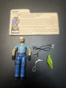 Modellino Gi Joe 3.75 naufragio sciolto 1985 completo con scheda L6 - Foto 1 di 6