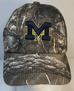 University Of Michigan Hat Cap Camo Hunting U of M - Picture 1 of 10