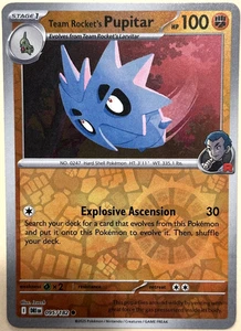 Team Rocket's Pupitar - 095/182 - Destined Rivals - Reverse Holo - NM/M - Bild 1 von 1