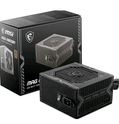 MSI MAG A650BN 650W ATX 80+ BRONZE Power Supply PSU New Sealed - Image 1 of 4