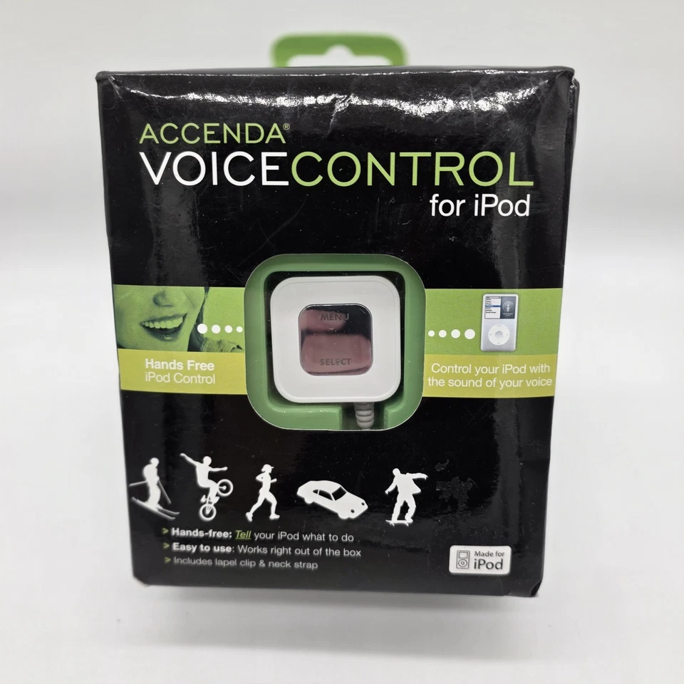 Accenda Voice Control for iPod Hands Free New Sealed VR600 - Image 1 of 4