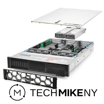 Dell PowerEdge R740 Server 2.20Ghz 20-Core 288GB RAM 3x 480GB SSD + 5x 2TB Bezel - Image 1 of 4