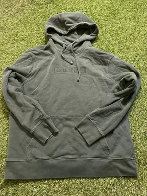 Sudadera con capucha verde oscuro American Eagle talla L Foto 1 de 4