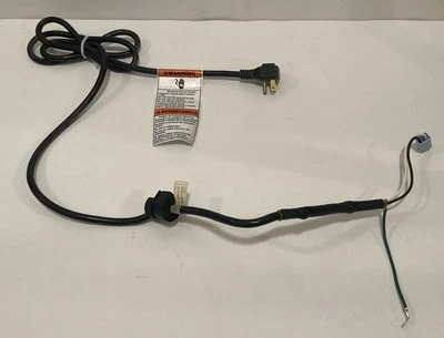 Genuine OEM Whirlpool W10435307R0G Washing Machine Power Cord - Good Condition  - Image 1 of 4