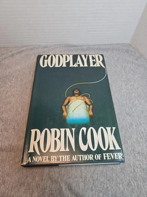 Godplayer Robin Cook Hardcover DJ  1983 Putnam Book club edition - Image 1 of 4