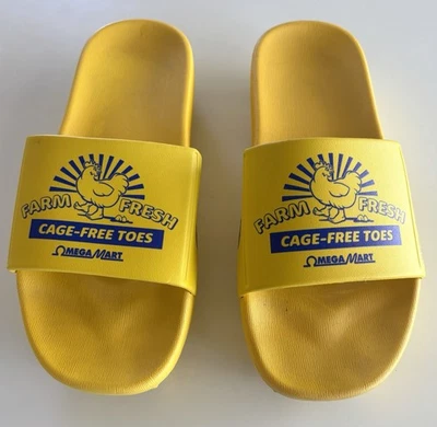 Toboganes Meow Wolf Omega Mart Farm Fresh Cage Free Toes Talla Hombres Talla 10.5 Foto 1 de 4