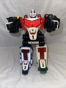 Power Rangers Dekaranger DX Deka Ranger Robo Megazord Bandai Tested Works Read! - Picture 1 of 24